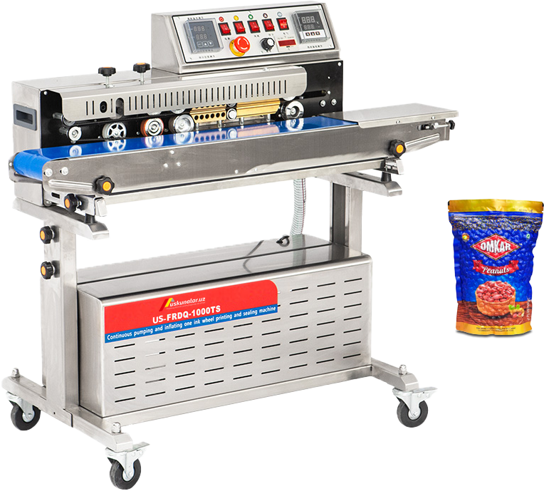 termoqadoqlash, muhrlash va kesish, POF, konveyer, sirkulyatsion termoqadoqlash, qutili choy qadoqlash, qutili kofe qadoqlash, gazli ichimlik qadoqlash, baklashka bloklash, shishani bloklash uskunasi, plyonka o'rash uskunasi, bloklash uskunasi, ruchnoy upakovka, ruchnoy qadoqlash